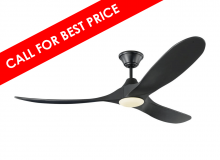 Visual Comfort & Co. Fan Collection 3MAVR60BKBKD - Maverick 60" LED Ceiling Fan